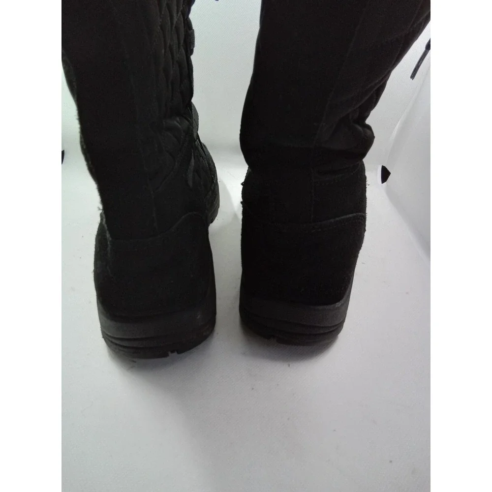 Nortiv8 Thinsulate Boot Ladies Size 9-Quilted Top-Lace Up-Water resistant-11 in.